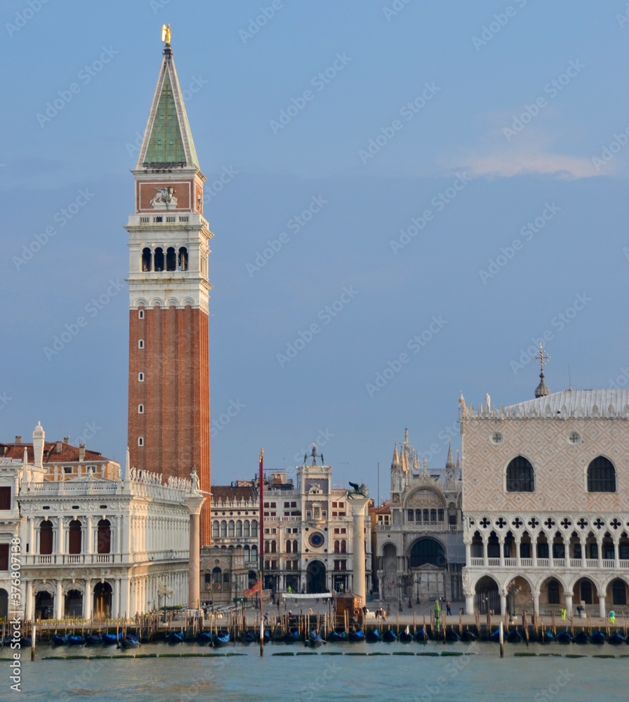Fototapeta premium St Marks Basin or Bacino San Marco in Venice Italy
