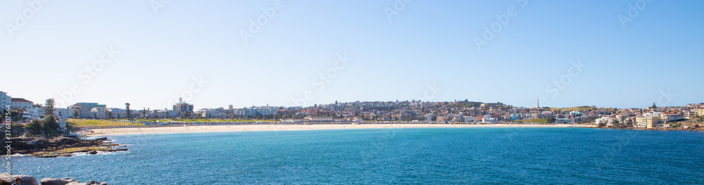 View of Bondi Beach Sydney NSW Australia