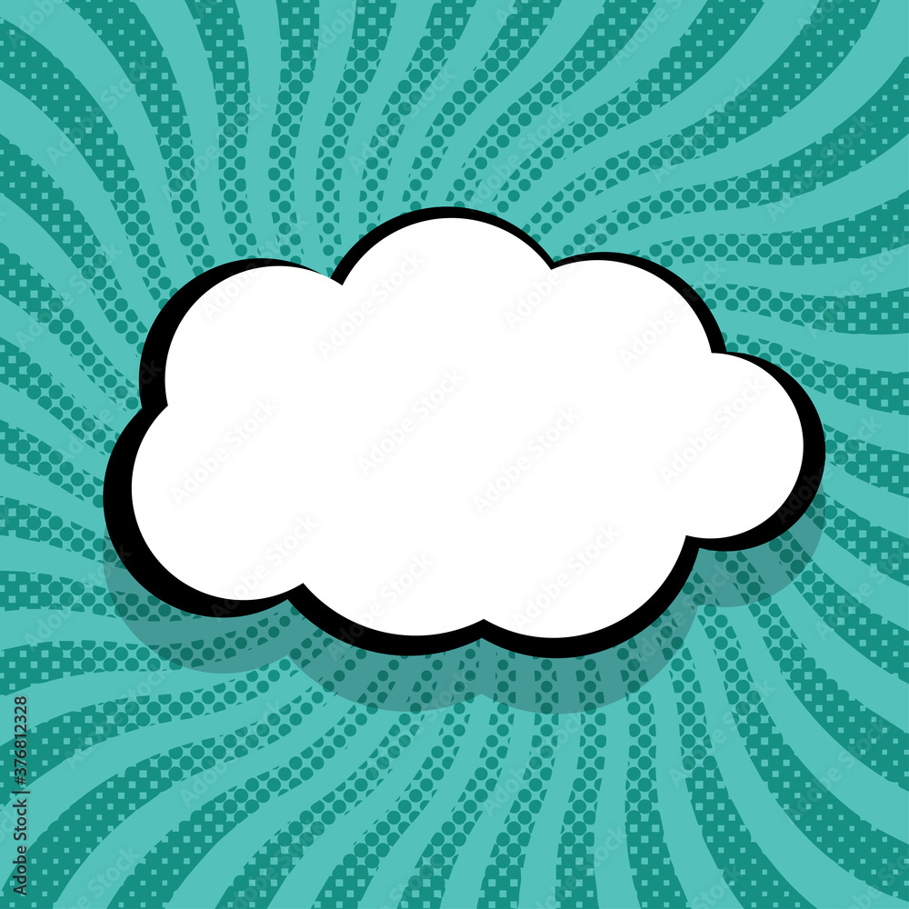 Comic text speech bubble vector Comic text speech bubble vector