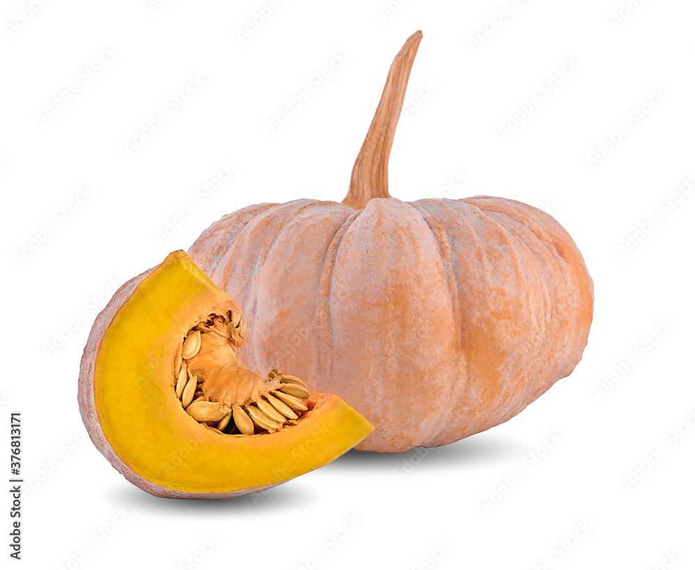 pumpkin isolated on white background