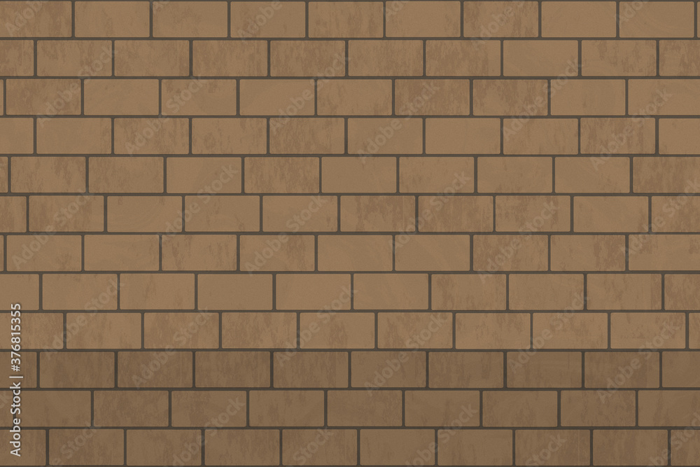 Naklejka premium brick barcelona wall design
