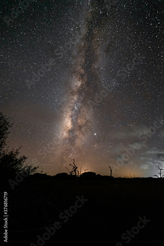 Milky Way observed from Las Coloradas  Mexico