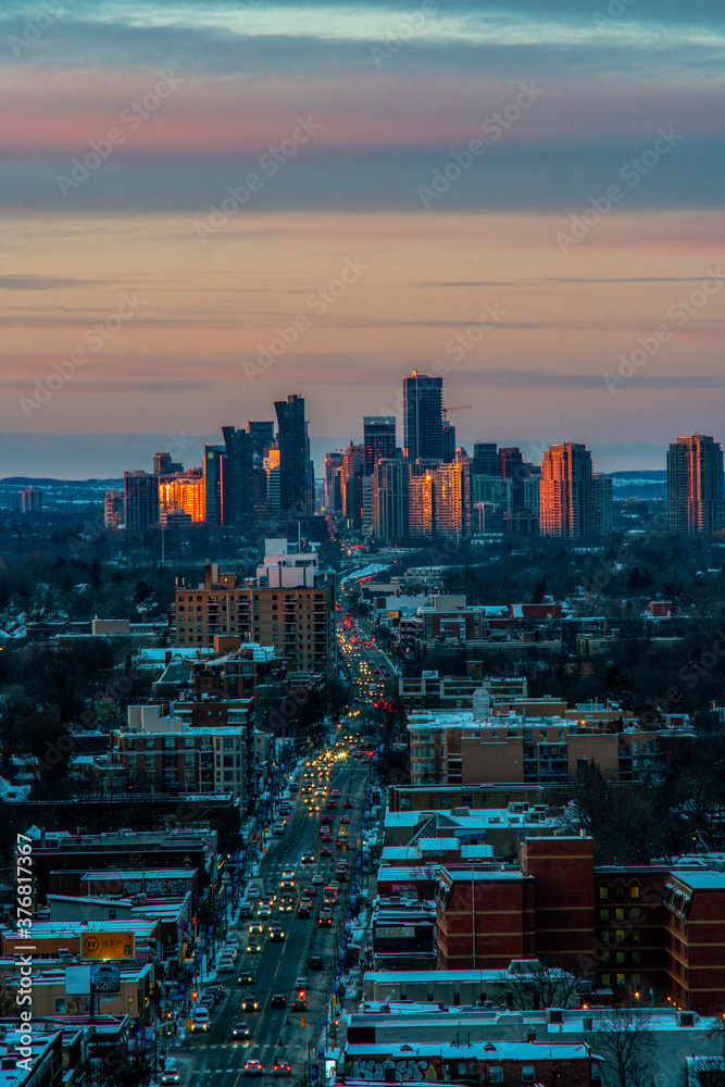 Obraz premium Toronto w Golden Hour