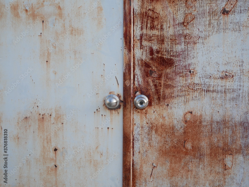 old and rusty iron door texture. old and rusty iron door texture.