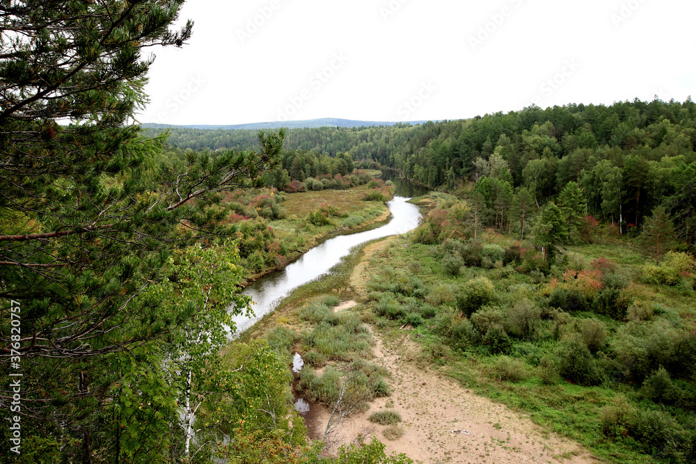 Fototapeta premium river in the mountains