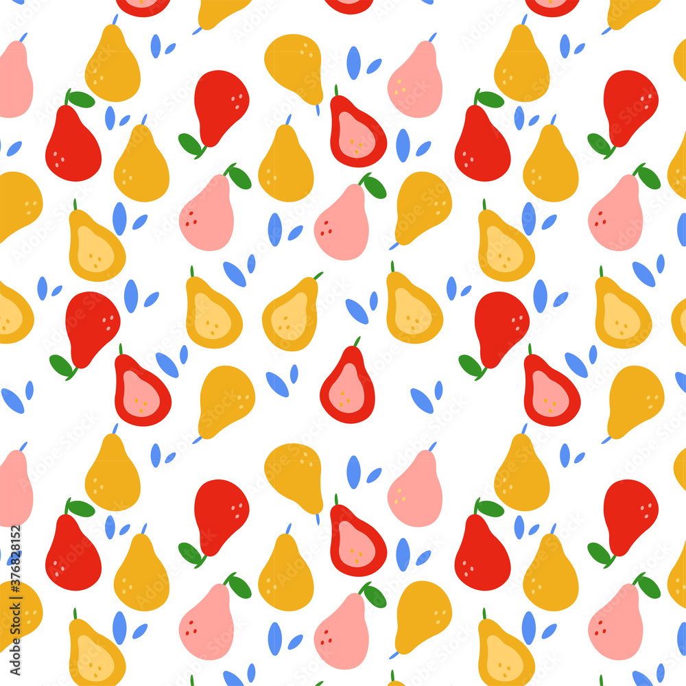 Fototapeta Seamless Fruit Pattern