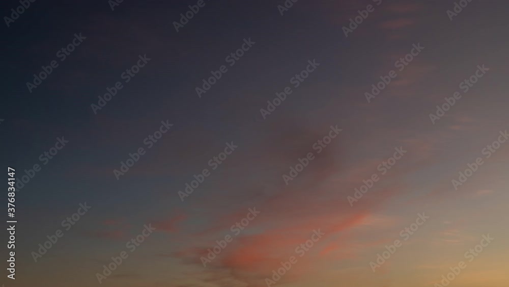 Time lapse sunset sky with cloudscape. Time lapse sunset sky with cloudscape.