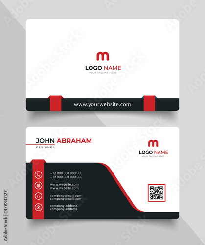 creative modern name card and business card	