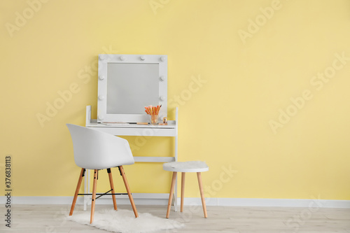 Stylish interior of modern ...