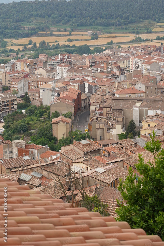 Berga, village of Barcelona. Catalonia,Spain