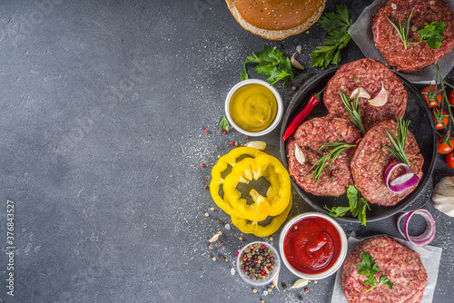 Wallpaper Mural Cooking burger background Torontodigital.ca