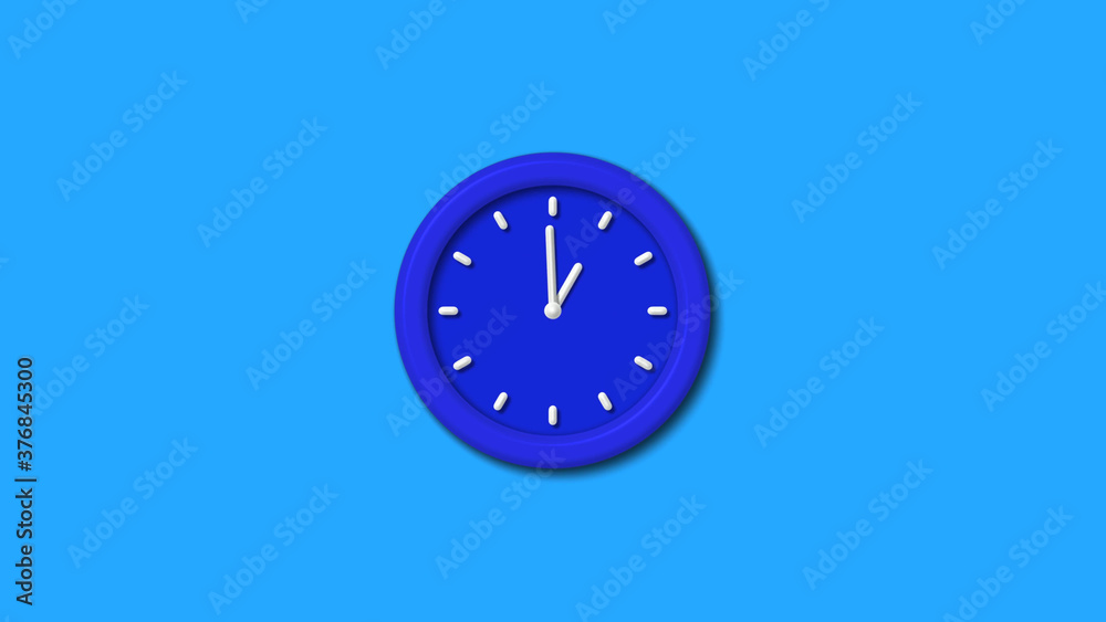 Counting down 12 hours clock icon on aqua background,best clock icon Counting down 12 hours clock icon on aqua background,best clock icon