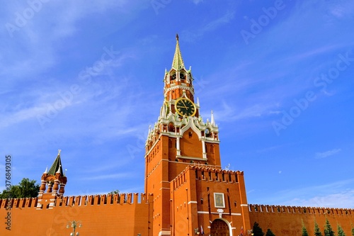 Photography moscow kremlin towers
