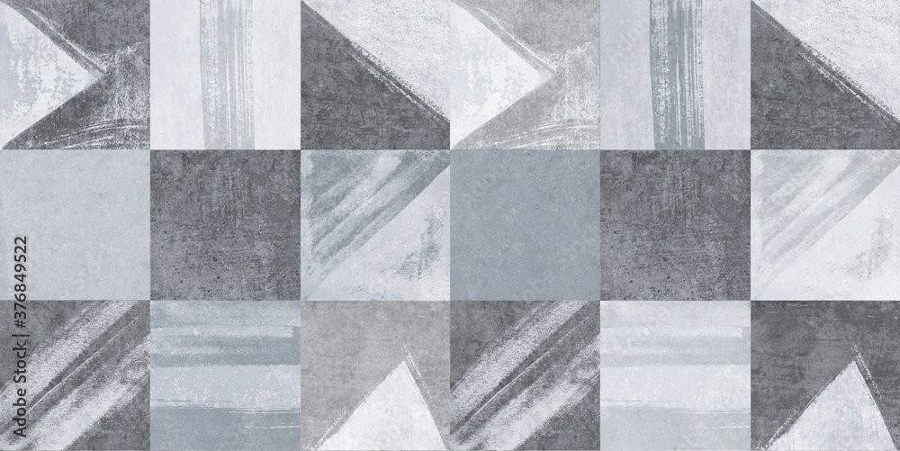 Fototapeta gray and blue cement texture abstract background