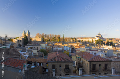 Panorama view of Toledo, Spain