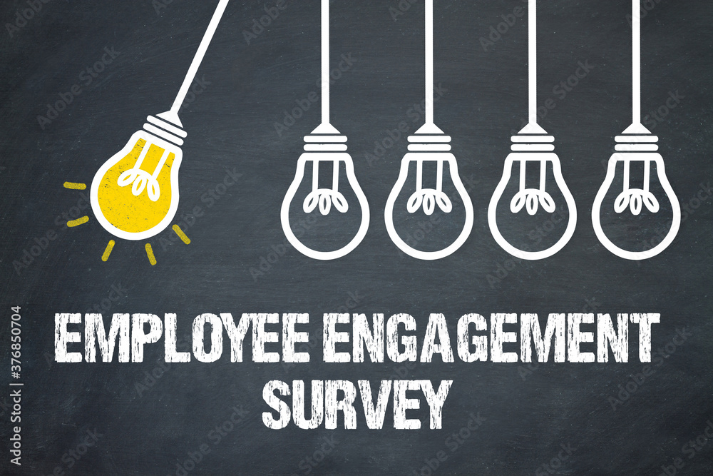 Naklejka premium Employee Engagement Survey