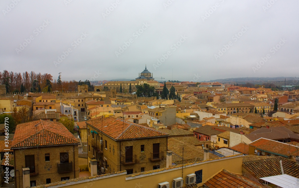 Panorama view of Toledo, Spain