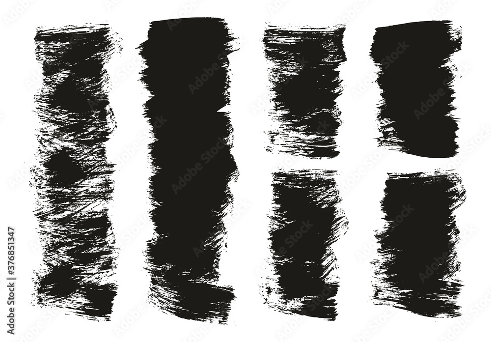 Flat Paint Brush Thick Short Mix Background High Detail Abstract Vector Background Mix Set Flat Paint Brush Thick Short Mix Background High Detail Abstract Vector Background Mix Set