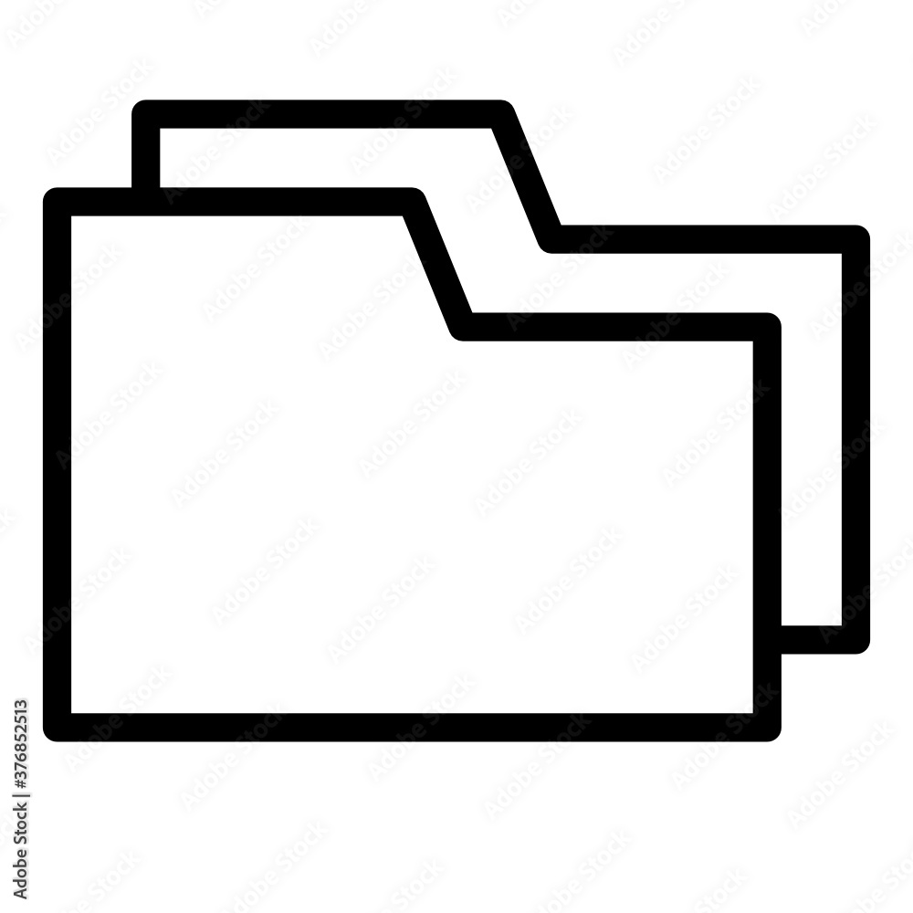 folder line style icon. suitable for the needs of your creative project folder line style icon. suitable for the needs of your creative project