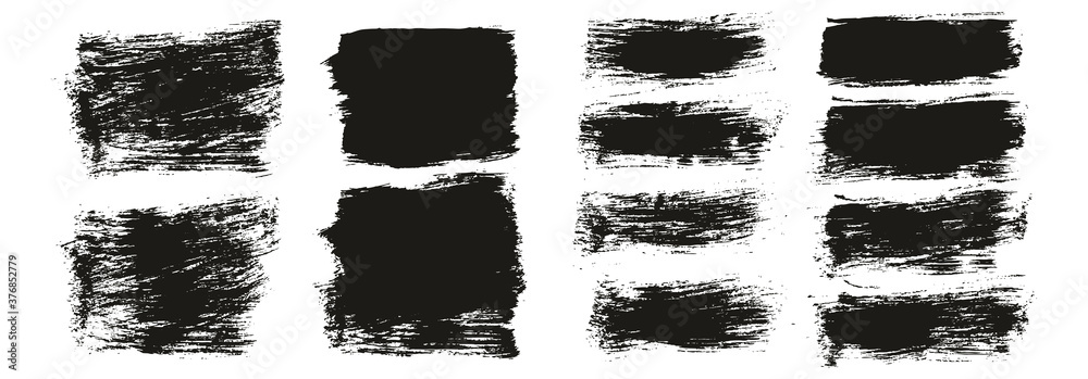 Flat Paint Brush Thick Short Mix Background High Detail Abstract Vector Background Mix Set Flat Paint Brush Thick Short Mix Background High Detail Abstract Vector Background Mix Set