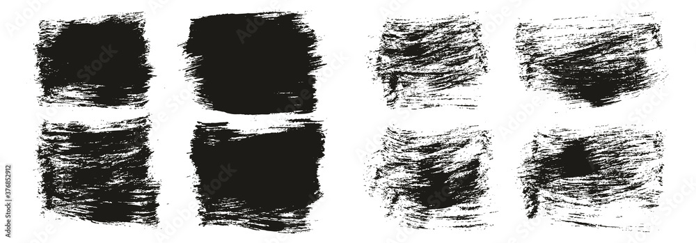 Flat Paint Brush Thick Short Mix Background High Detail Abstract Vector Background Mix Set Flat Paint Brush Thick Short Mix Background High Detail Abstract Vector Background Mix Set