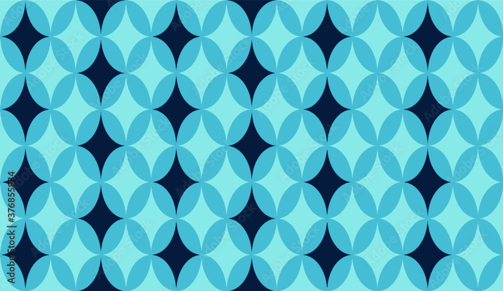 Fototapeta premium Seamless geometric pattern background in Indian, Turkish style. Endless pattern can be used for ceramic tile, wallpaper, linoleum, textile, web page background. Vector