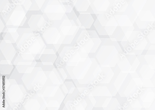 abstract white and gray texture. technology background. template design. vector illustration. © Sathaporn