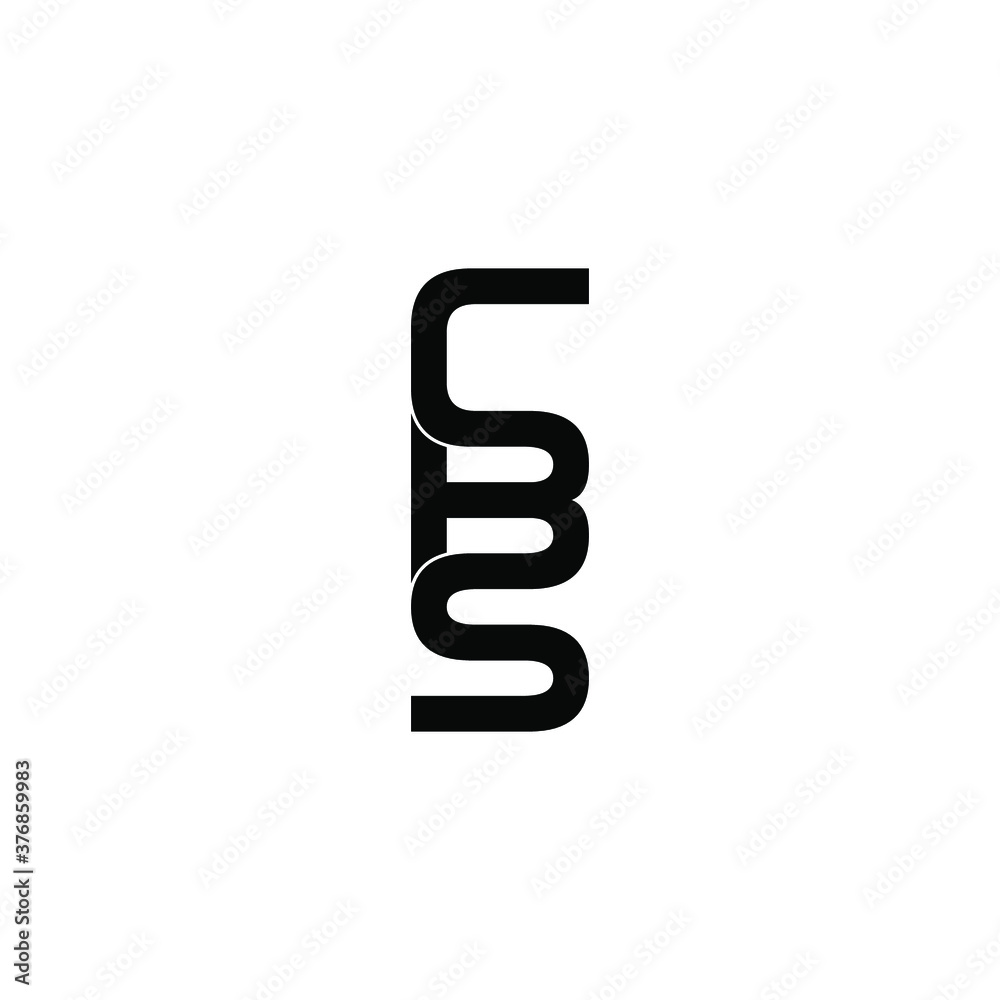 cbs letter original monogram logo design cbs letter original monogram logo design