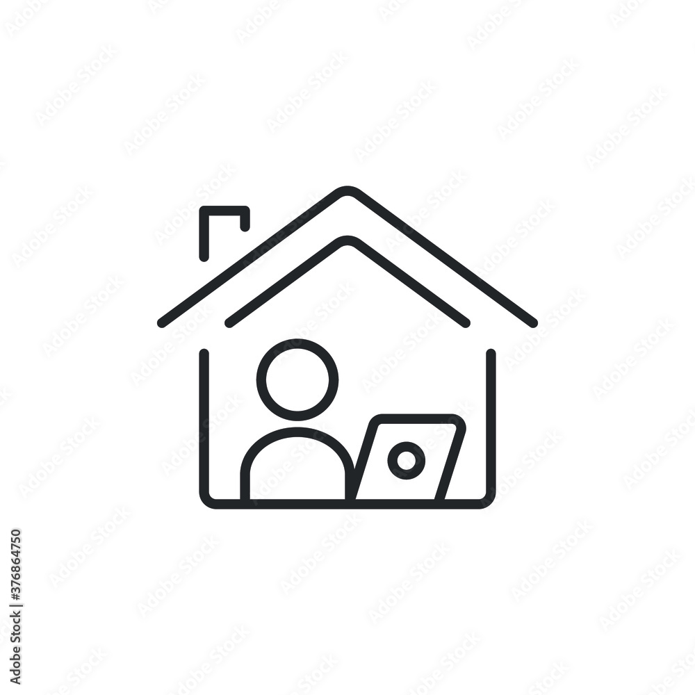 Course, distant education learning, online icon. Webinar concept, online or virtual school in home. Internet group conference work, study from home. Vector illustration Design, white background EPS10 Course, distant education learning, online icon. Webinar concept, online or virtual school in home. Internet group conference work, study from home. Vector illustration Design, white background EPS10