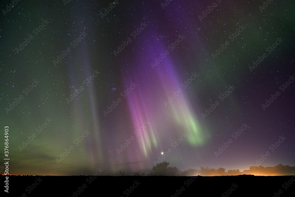 Aurora borealis - northern lights Aurora borealis - northern lights