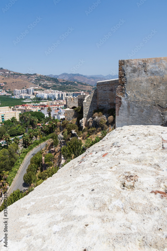 castle of san miguel in almuñecar, granada