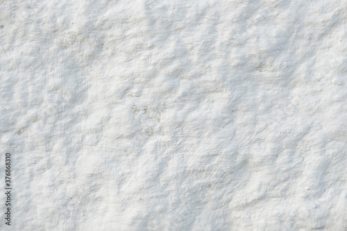 white snow background. rough texture