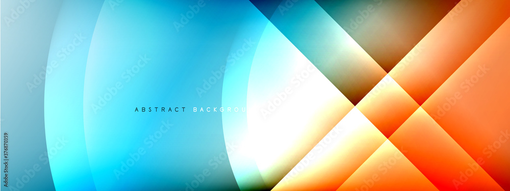 Vector abstract background - circle and cross on fluid gradient with shadows and light effects. Techno or business shiny design templates for text Vector abstract background - circle and cross on fluid gradient with shadows and light effects. Techno or business shiny design templates for text