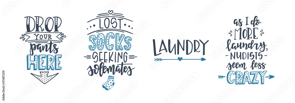 Laundry Hand drawn typography poster. Conceptual handwritten phrase Laundry T shirt hand lettered calligraphic design. Inspirational vector. Vector illustration Laundry Hand drawn typography poster. Conceptual handwritten phrase Laundry T shirt hand lettered calligraphic design. Inspirational vector. Vector illustration