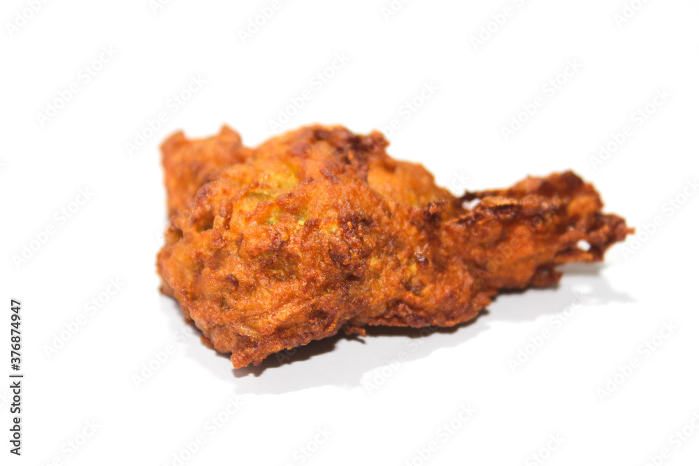Pakora or pakoda, a traditional and popular Indian vegetarian snack Pakora or pakoda, a traditional and popular Indian vegetarian snack