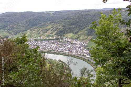 View of the Moselle  Rhineland-Palatinate Germany