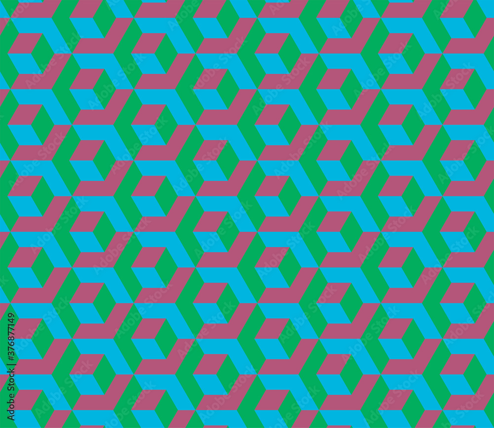 Abstract Futuristic Wrapping Background. Vector Regular 3d Texture. Modern Graphic Design.Optical illusion. Abstract Futuristic Wrapping Background. Vector Regular 3d Texture. Modern Graphic Design.Optical illusion.