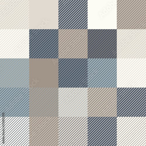 Abstract geometric background in neutral colors. Seamless vector pattern.