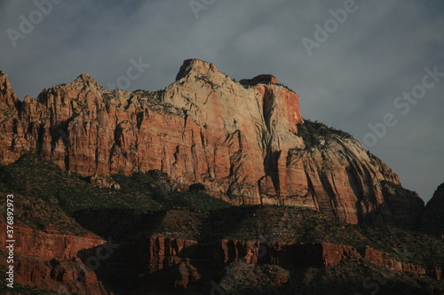 アメリカの早春のザイオンナショナルパーク