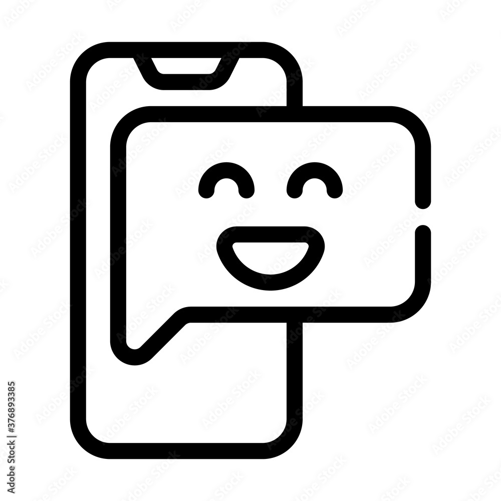 positive review line icon vector isolated illustration positive review line icon vector isolated illustration