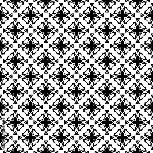 geometrical textile seamless pattern background