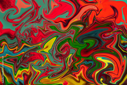 Wallpaper Mural Fondo abstracto con efecto de olas con varios colores Torontodigital.ca