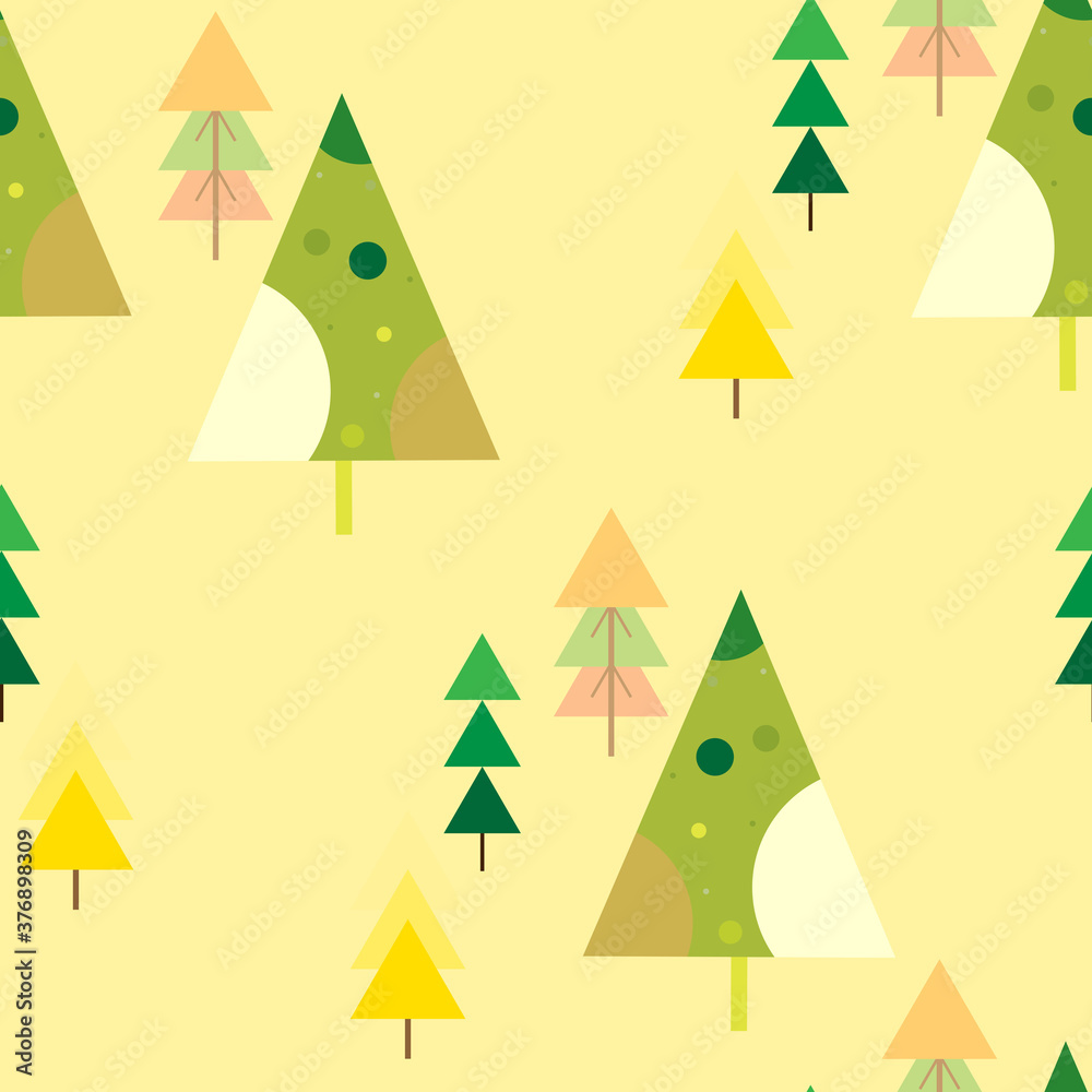 Abstract repeating Christmas background. Seamless Christmas tree pattern Abstract repeating Christmas background. Seamless Christmas tree pattern