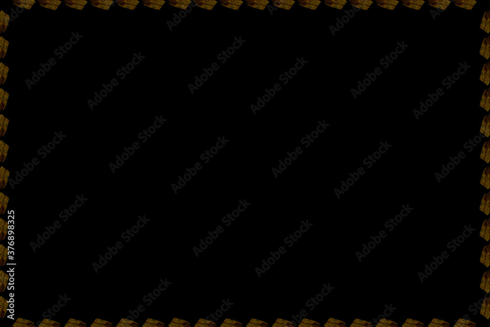 Rust texture border design on black background .Abstract wallpaper ...