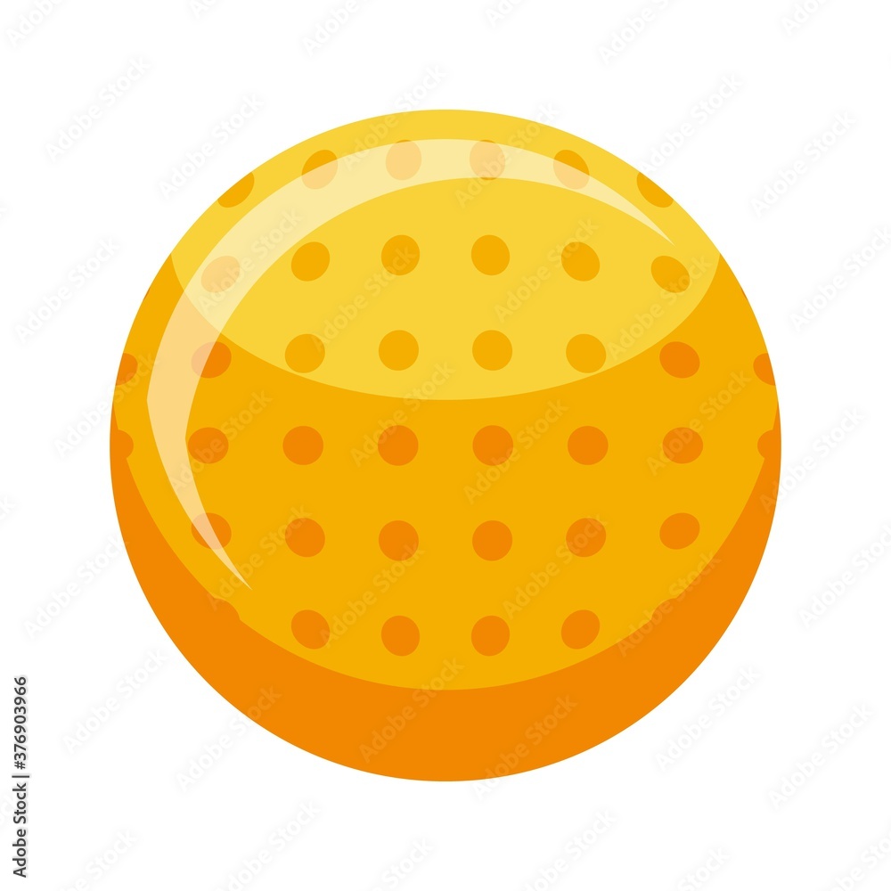 Hurling ball icon. Isometric of hurling ball vector icon for web design isolated on white background Hurling ball icon. Isometric of hurling ball vector icon for web design isolated on white background