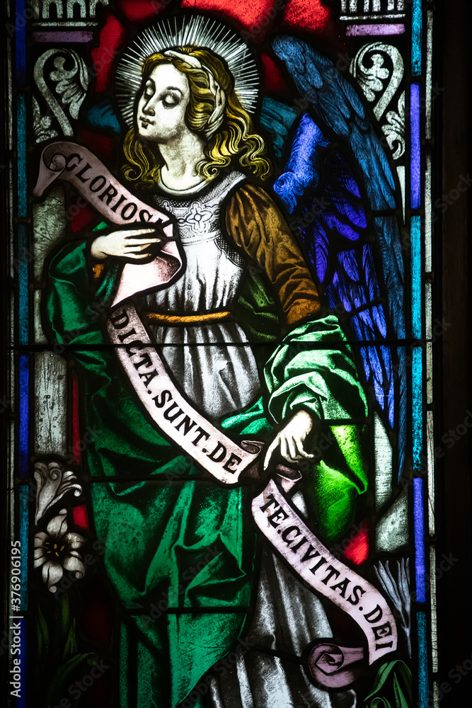 Stained Glass in Church