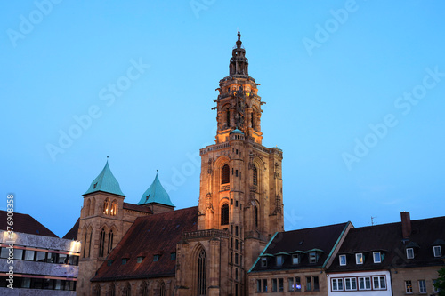 The Church Kilianskirche in Heilbronn, Germany, Europe