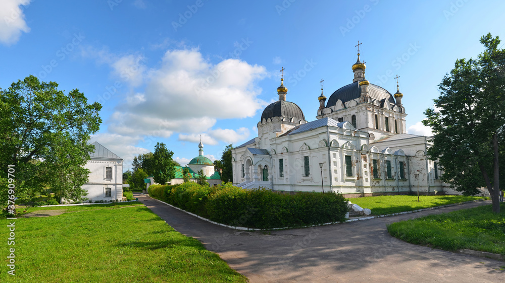 Annunciation Cathedral (Blagoveshchensky cathedral, 1900, Eclecticism). Smolensk city, Smolensk Oblast, Russia.