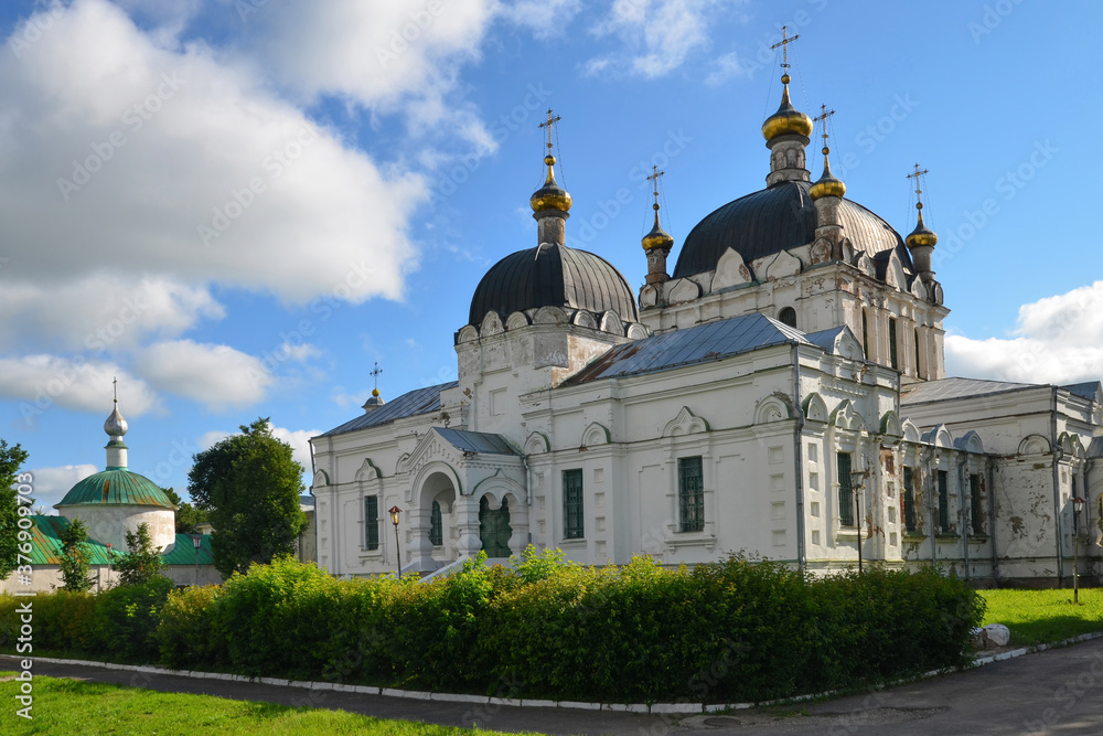 Annunciation Cathedral (Blagoveshchensky cathedral, 1900, Eclecticism). Smolensk city, Smolensk Oblast, Russia.