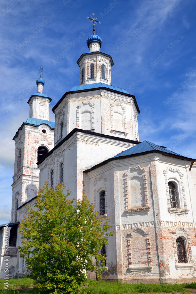 Vvedenskaya church (1748-1763). Vyazma town, Smolensk Oblast, Russia.